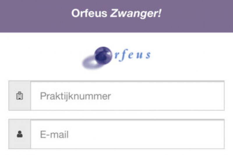 NIEUW! De Orfeus Zwanger! app